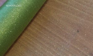 Ткань Прозрачная
 Сетка глиттер цвет салатовый